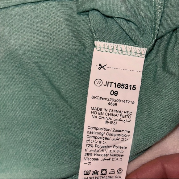 SHEIN Teal Palm Graphic Tee - Picture 4 of 5